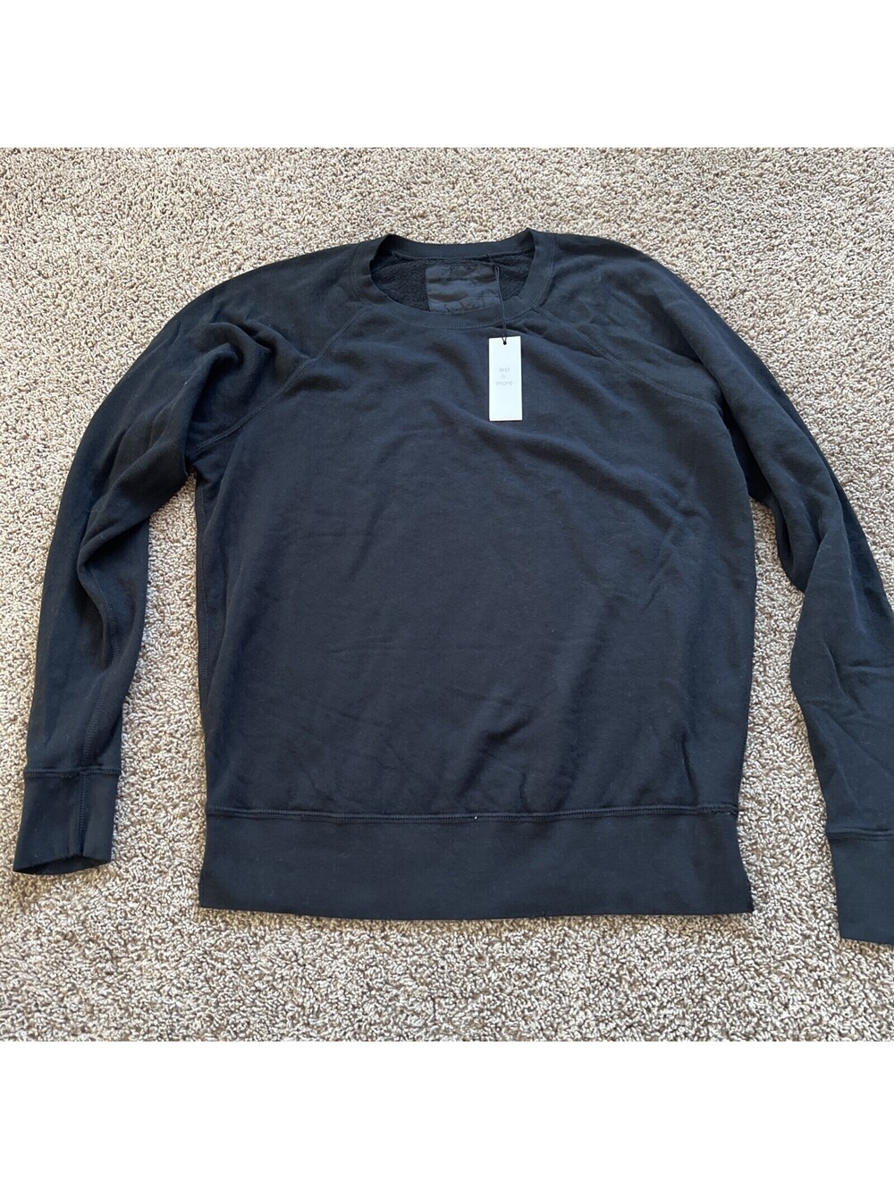 Unsubscribed Women Black  Fleece Sweatshirt L